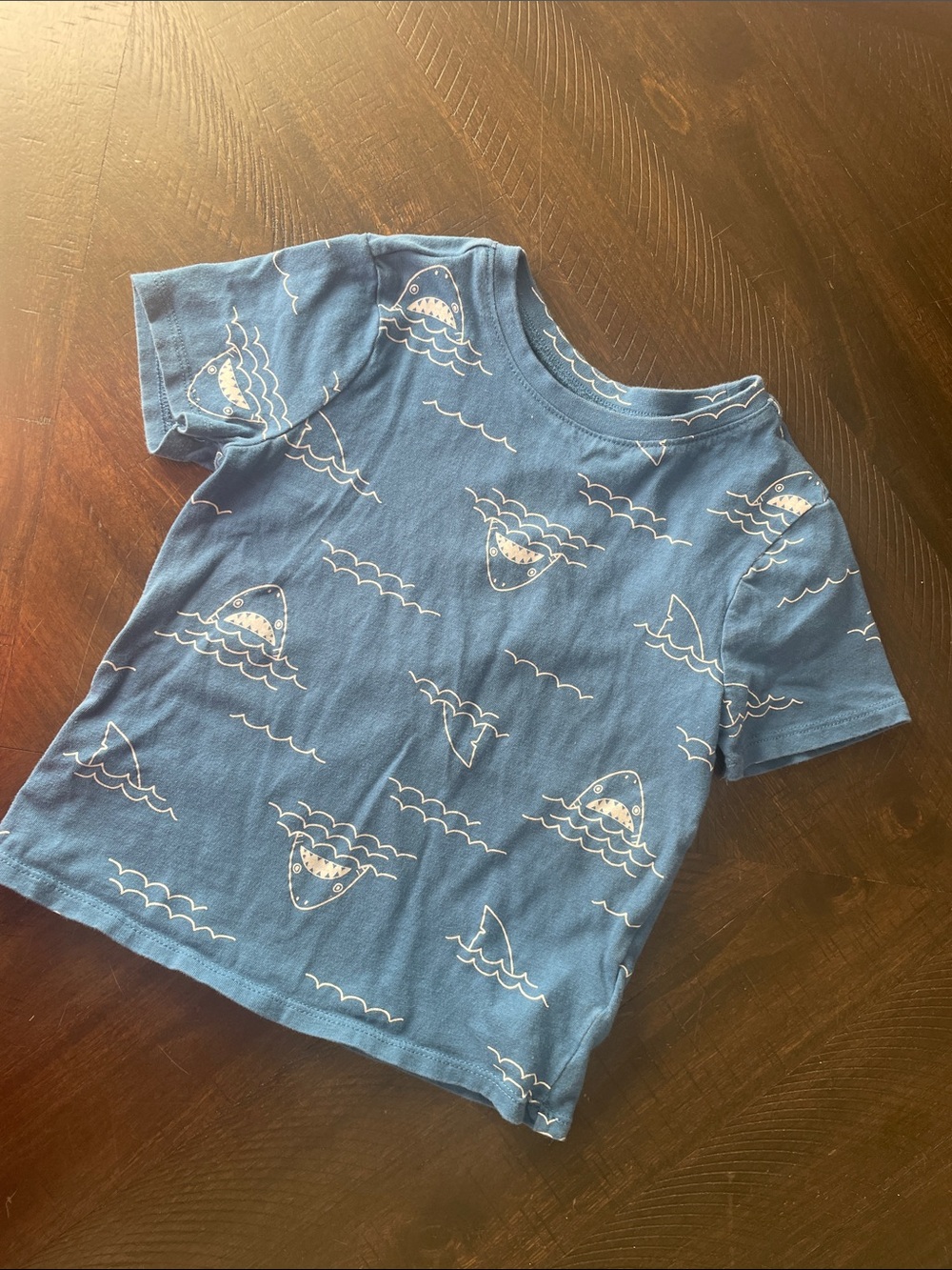 Old Navy Blue Shark Tee for Kids